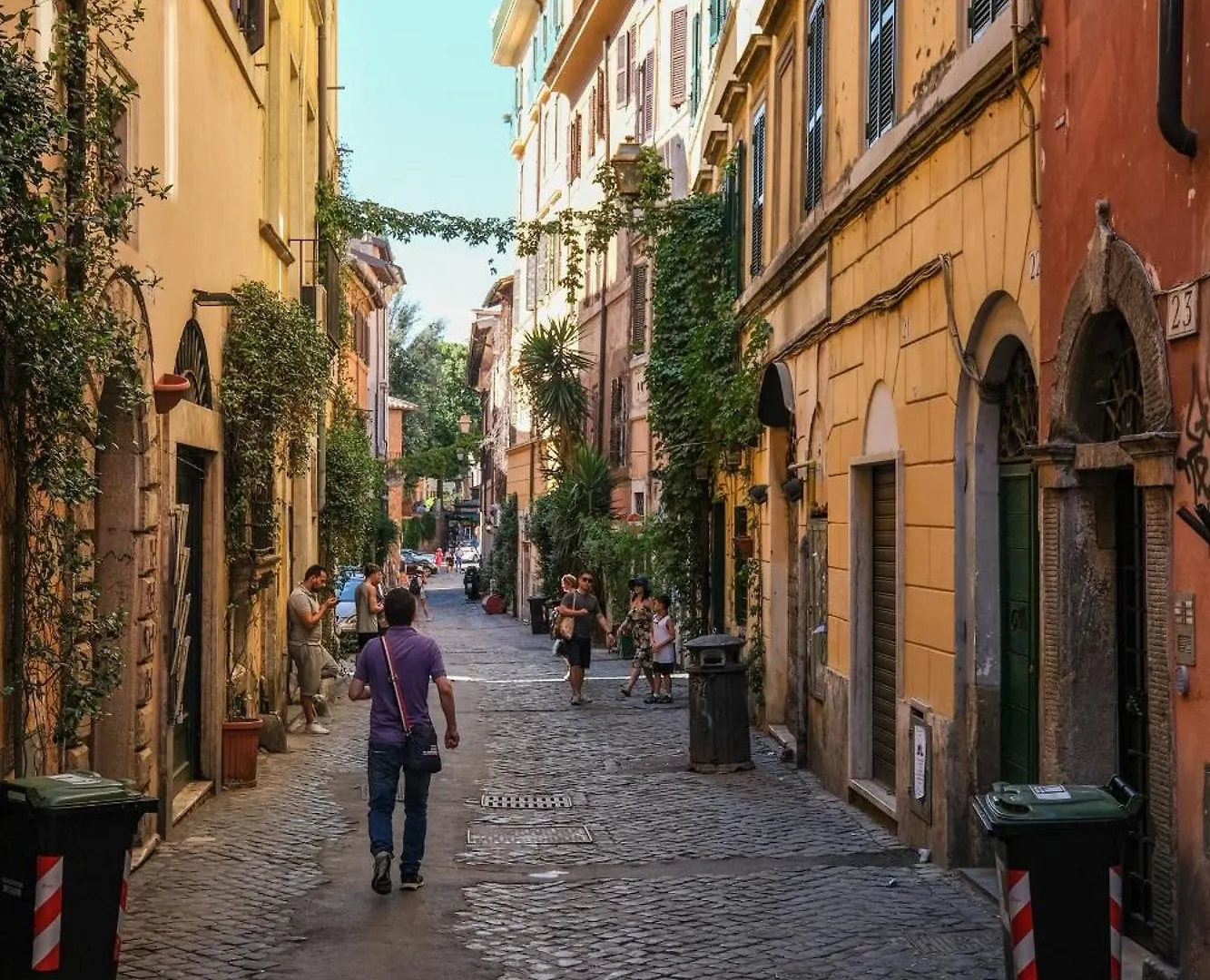 Trastevere Characteristic Roman Home איטליה