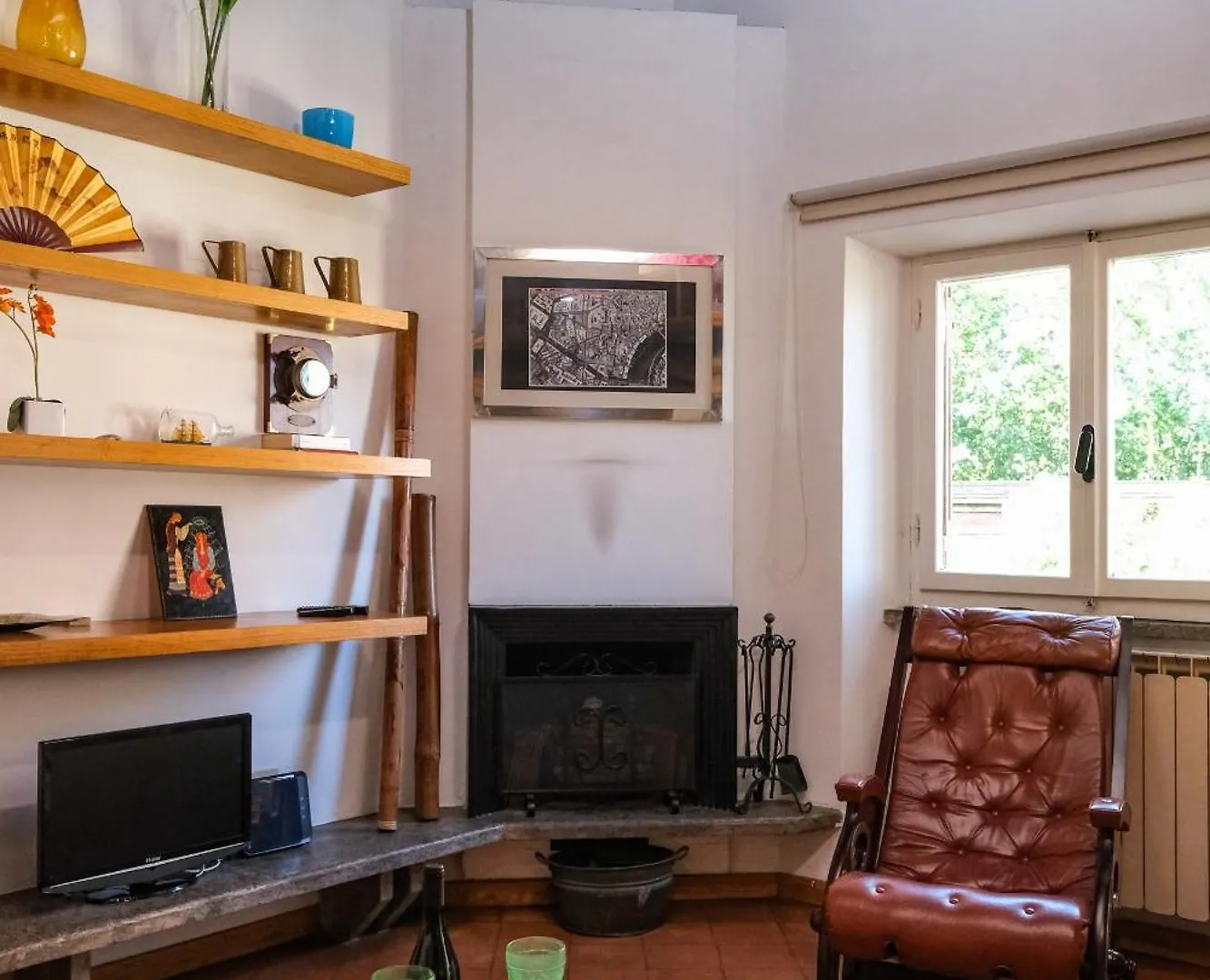 דירה Trastevere Characteristic Roman Home איטליה