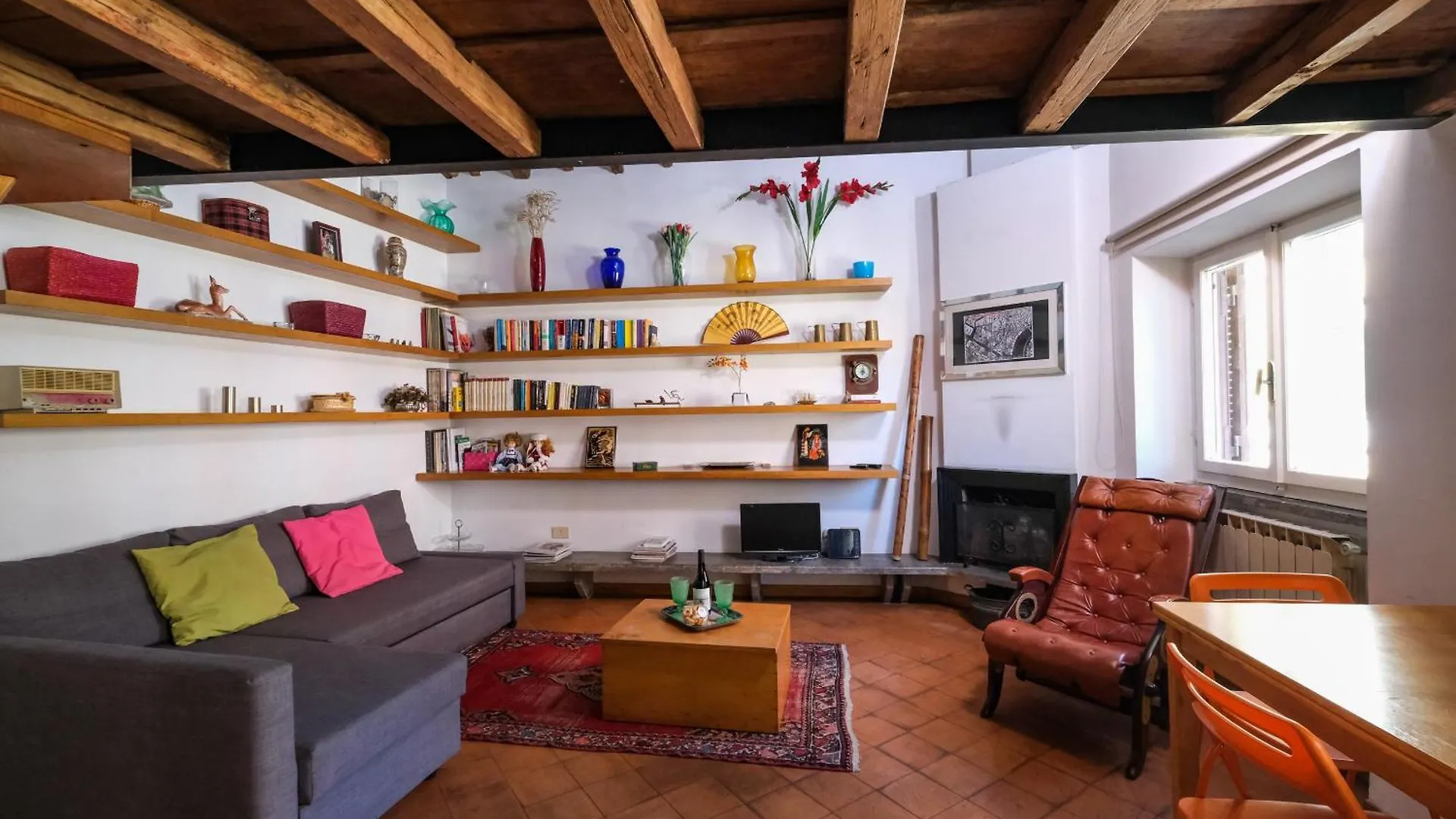 דירה Trastevere Characteristic Roman Home