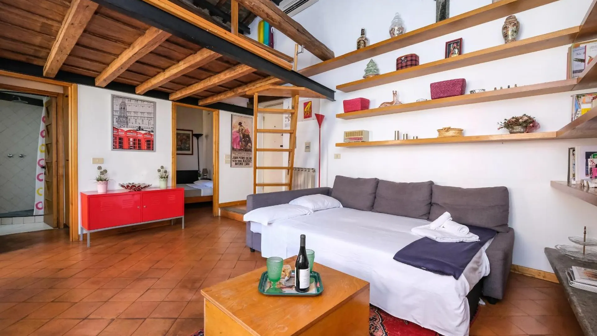 Trastevere Characteristic Roman Home Appartement Rome